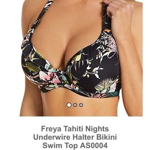 Freya Fuller-Bust Halter Swim Top 32GG (UK) / 32J (US)